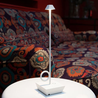 Broggi Bugia portable table lamp white