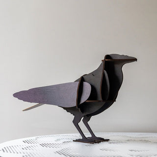 Ibride The Great Ravens Edgar ornament Ibride Black - Buy now on ShopDecor - Discover the best products by IBRIDE design