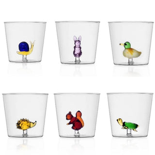 Ichendorf Animal Farm set 6 tumblers mix by Alessandra Baldereschi - Buy now on ShopDecor - Discover the best products by ICHENDORF design