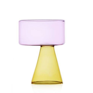 Ichendorf Travasi glass yellow - pink by Astrid Luglio - Buy now on ShopDecor - Discover the best products by ICHENDORF design