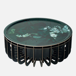 Ibride Extra-Muros Medusa 65 OUTDOOR coffee table with Emeraude tray diam. 65 cm. - Buy now on ShopDecor - Discover the best products by IBRIDE design