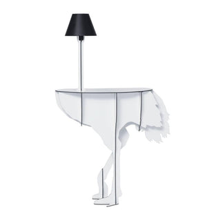 Ibride Mobilier de Compagnie Diva Lucia wall console with integrated lamp Ibride Glossy white - Buy now on ShopDecor - Discover the best products by IBRIDE design