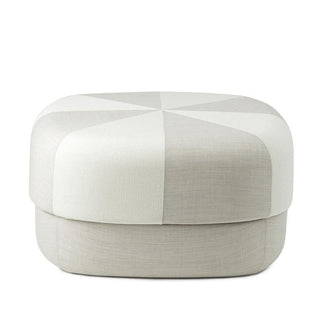 Normann Copenhagen Circus Duo Large fabric pouf 65x65cm. with h.35 cm. Normann Copenhagen Circus Duo Sand - Buy now on ShopDecor - Discover the best products by NORMANN COPENHAGEN design