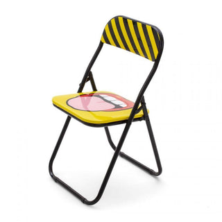 Seletti Blow Folding Chair Tongue - Buy now on ShopDecor - Discover the best products by SELETTI design