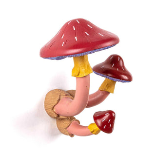 Seletti Hangers Mushroom Coloured - Buy now on ShopDecor - Discover the best products by SELETTI design