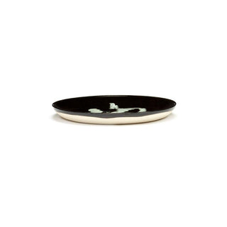 Serax Feast dinner plate diam. 19 cm. black - pepper white - Buy now on ShopDecor - Discover the best products by SERAX design