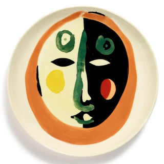 Serax Feast dinner plate diam. 22.5 cm. face 1 - Buy now on ShopDecor - Discover the best products by SERAX design