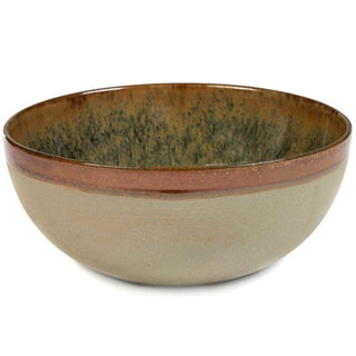 Serax Surface bowl indi grey diam. 23.5 cm. - Buy now on ShopDecor - Discover the best products by SERAX design