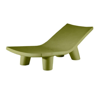 Slide Low Lita Lounge Beach chair by Paola Navone Slide Lime green FR - Buy now on ShopDecor - Discover the best products by SLIDE design
