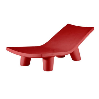 Slide Low Lita Lounge Beach chair by Paola Navone Flame red - Buy now on ShopDecor - Discover the best products by SLIDE design